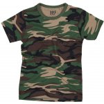 Maskáčové tričko dětské Inc Tee woodland – Zboží Dáma