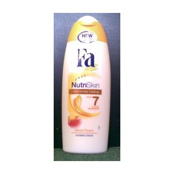 Fa Nutri Skin Intensively Caring White Peach sprchový gel 250 ml