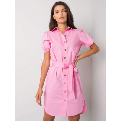 Factory Price šaty LK SK 508500.43P růžové – Zboží Mobilmania