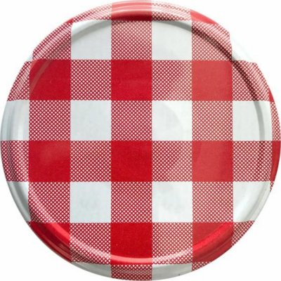 TORO Víčko na zavařovací sklenice 10ks, 82mm, motiv kostky – Hledejceny.cz