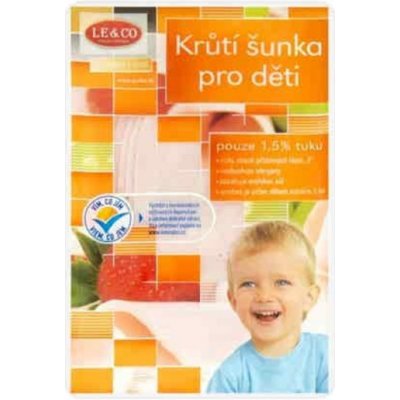 Le & Co Krůtí šunka pro děti krájená 100 g – Zboží Dáma