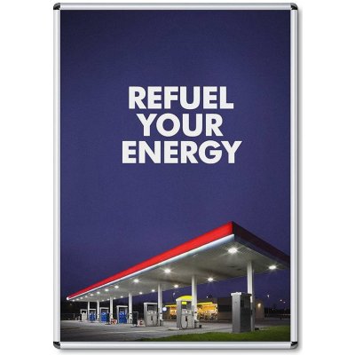 Jansen Display Plakátový klaprám A0 oblý roh – Zboží Dáma