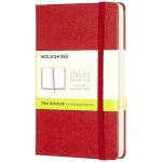 Moleskine Zápisník tvrdé desky A6 čistý červený – Zbozi.Blesk.cz