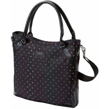 Meatfly Insanity 2 Ladies bag D Rainbow Dot black Print