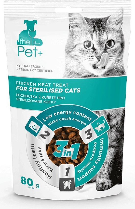 The Pet+ Cat Sterilised Treat 80 g