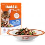 Iams Cat Adult All Breeds Ocean Fish & Green Beans In Gravy 85 g – Hledejceny.cz