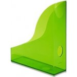 Durable Basic - plastový stojan na katalogy - 70 mm, transparentní zelená A4 – Sleviste.cz