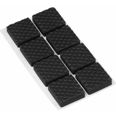 Walteco Protiskluzové podložky EVA 19x19mm, samolepicí, černé, 8 ks , 85271 – Hledejceny.cz