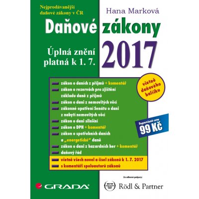 Daňové zákony 2017 – Hledejceny.cz