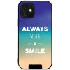 Pouzdro a kryt na mobilní telefon Apple Mobiwear Glossy - Apple iPhone 12 Mini - G074G Smile