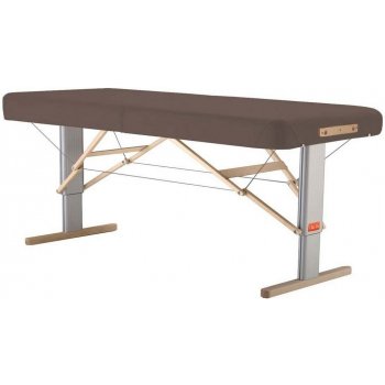 Clap Tzu Linea Physio Přenosné elektrické masážní lehátko Barva: PU hnědá meteor , Doplňky: akumulátorové napájení, Rozměry: 192 x 75 cm od 192 x 65 cm 29 kg 13 barev