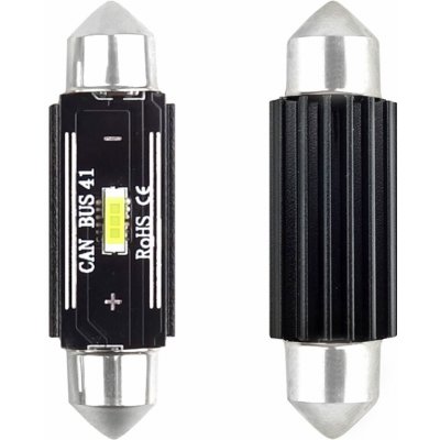 AMiO LED žárovky CANBUS 1 SMD UltraBright 1860 Festoon 41mm White 12V/24V – Hledejceny.cz