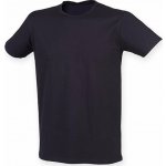 SF Men Prodloužené strečové triko Skin Fit s elastanem uhlová melír šedá – Hledejceny.cz