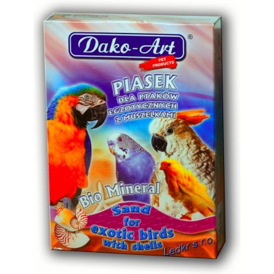 Dako-Art bio-minerální písek mušle 1 kg – Sleviste.cz