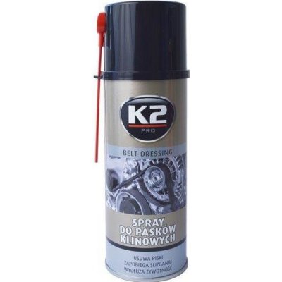 K2 Spray na klínové řemeny 400ml – Zbozi.Blesk.cz