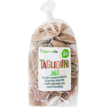 COUNTRY LIFE Těstoviny tagliolini mix 400 g