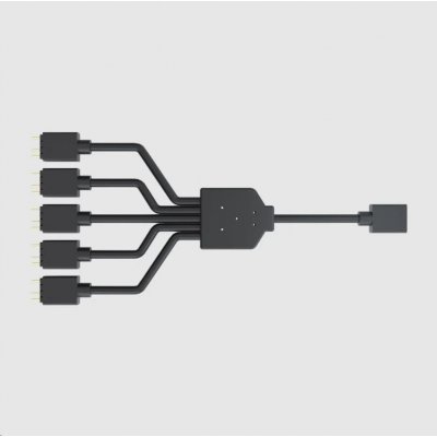 Cooler Master ARGB 5-way Splitter kabel černá (MFX-AWHN-1NNN5-R1) – Zbozi.Blesk.cz