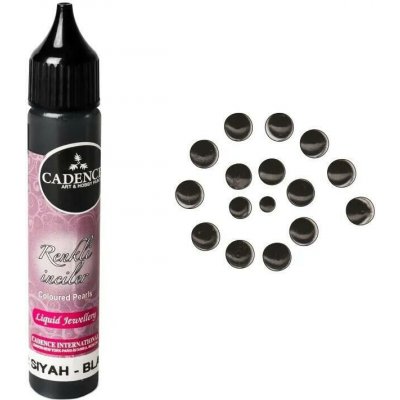 Cadence Tekuté perly 25 ml černá 572 – Zboží Mobilmania