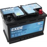 EXIDE Start-Stop AGM 12V 70Ah 760A EK700 česká distribuce, připravena k použití | Zboží Auto
