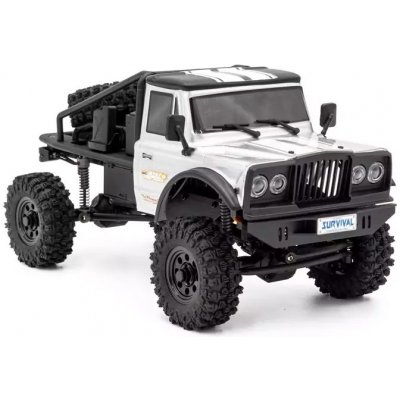 Hobbytech CRX18 Flat Cage 4WD RTR stříbrný 1:18 – Sleviste.cz
