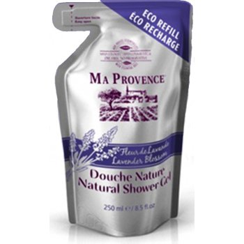 Ma Provence Bio Květ levandule Pravý přírodní sprchový gel náhradní náplň 250 ml