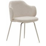 Kave Home Yunia jídelní židle béžová 56 cm, 81 cm, 56 cm – Hledejceny.cz