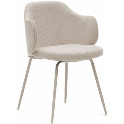 Kave Home Yunia jídelní židle béžová 56 cm, 81 cm, 56 cm – Hledejceny.cz