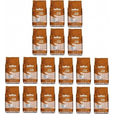 Lavazza Crema E Aroma zrnková 18 x 1 kg – Hledejceny.cz