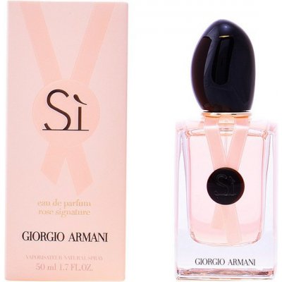 Giorgio Armani Sí Rose Signature parfémovaná voda dámská 50 ml – Zboží Mobilmania
