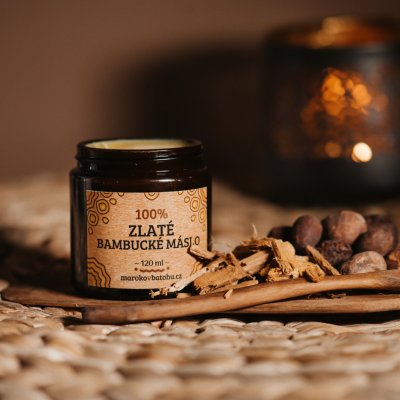 Maroqueen 100% zlaté bambucké máslo 300 ml – Zboží Dáma
