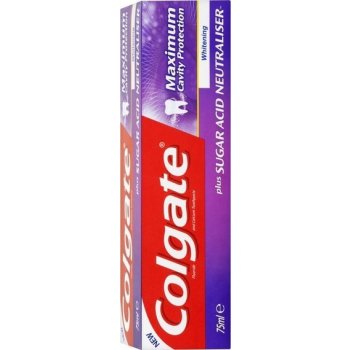 Colgate Maximum Cavity Protection Whitening zubní pasta 75 ml