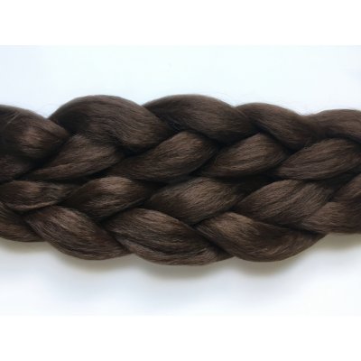 100% Kanekalon jumbo braid Barva: 8 (dark brown - tmavší hnědá), Značka: Dream Hair: Super Braid – Hledejceny.cz