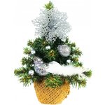 LAALU Ozdobený stromeček TINY 3 v květináči 25 cm s 16 ks ozdob a dekorací s 16 ks ozdob a dekorací – Hledejceny.cz