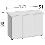 Juwel skříň SBX Rio 350 tmavě hnědá 121x51x80 cm – Zboží Mobilmania