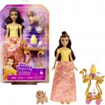 Mattel Disney Princess Kráska a zvíře Belle a čajový vozík – Zbozi.Blesk.cz