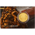 Česká mincovna Zlatá uncová mince Český lev stand číslovaný 1 oz – Zboží Mobilmania