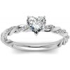 Prsteny Emporial stříbrný prsten Propletené srdce MA-R041-SILVER