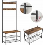 VASAGLE Předsíňový s botníkem v průmyslovém designu – Zboží Dáma
