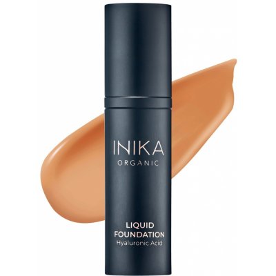 Inika Organic Make-up Liquid Foundation with Hyaluronic Acid Porcelain 30 ml – Zboží Dáma