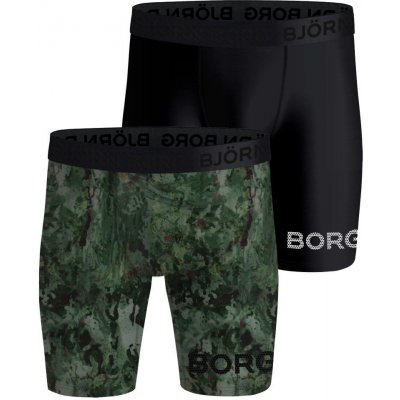 Björn Borg Performance Boxer Long Shorts 2P multicolor