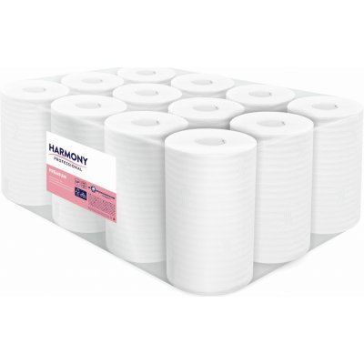 Harmony Professional Premium Midi Papírové ručníky dvouvrstvé bílé 12 ks – Zboží Dáma