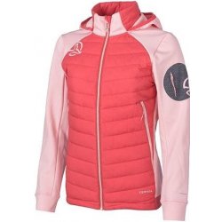 Ternua Yukkan Hybrid HOOD JKT W deep cerise