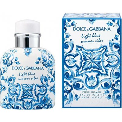 Dolce & Gabbana Light Blue pánská Summer Vibes toaletní voda pánská 75 ml – Zbozi.Blesk.cz