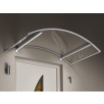 Gutta Guttavordach LED technik O - 150 x 90 x 25 cm stříbrná vzhled nerez – Hledejceny.cz