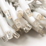 decoLED LED světelný řetěz 100m 2000 zelených diod bílý kabel – Hledejceny.cz