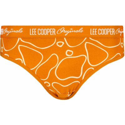 Lee Cooper Dámské kalhotky Lee Cooper oranžová | krémová