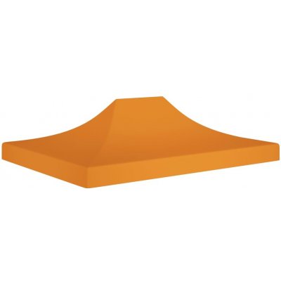 vidaXL Střecha k party stanu 4,5 x 3 m oranžová 270 g/m² 315368 – Zbozi.Blesk.cz