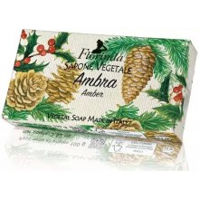 florinda Italské vánoční rostlinné mýdlo Ambra 100 g