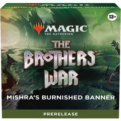 Wizards of the Coast Magic The Gathering: The Brothers War Prerelease Pack Mishra´s Burnished Banner