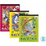 MFP Náčrtník A4 20 listů – Zboží Dáma